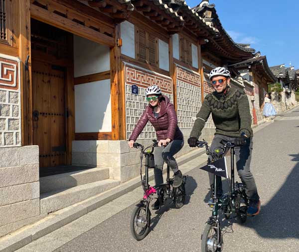 fun riding in seoul korea