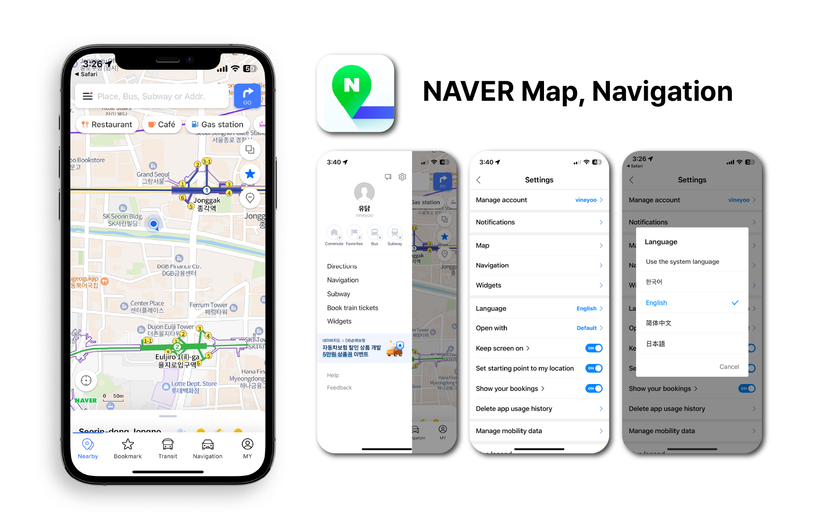 Naver map